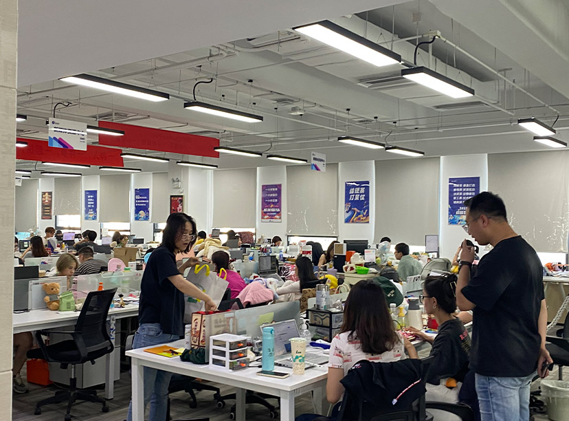 玻璃文化墻，企業(yè)文化墻，電商文化墻制作(圖2)
